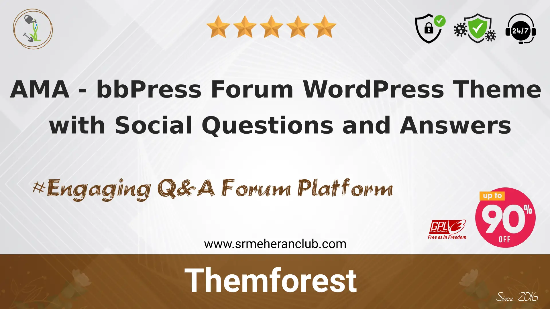 AMA – bbPress Forum WordPress Theme with Social Questions and Answers — Theme by Themeforest