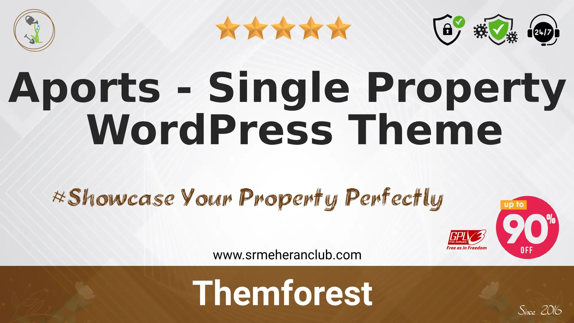 Aports – Single Property WordPress Theme