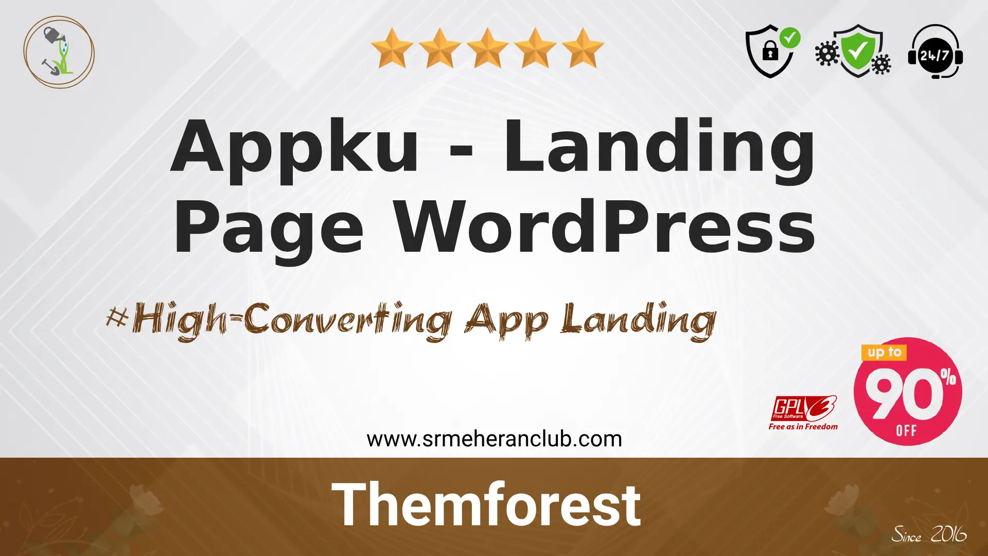Appku – Landing Page WordPress — Theme by Themeforest