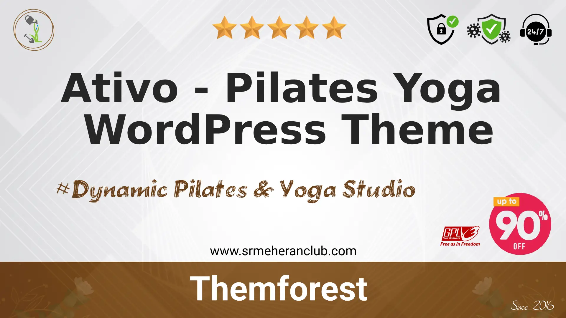 Ativo – Pilates Yoga WordPress Theme
