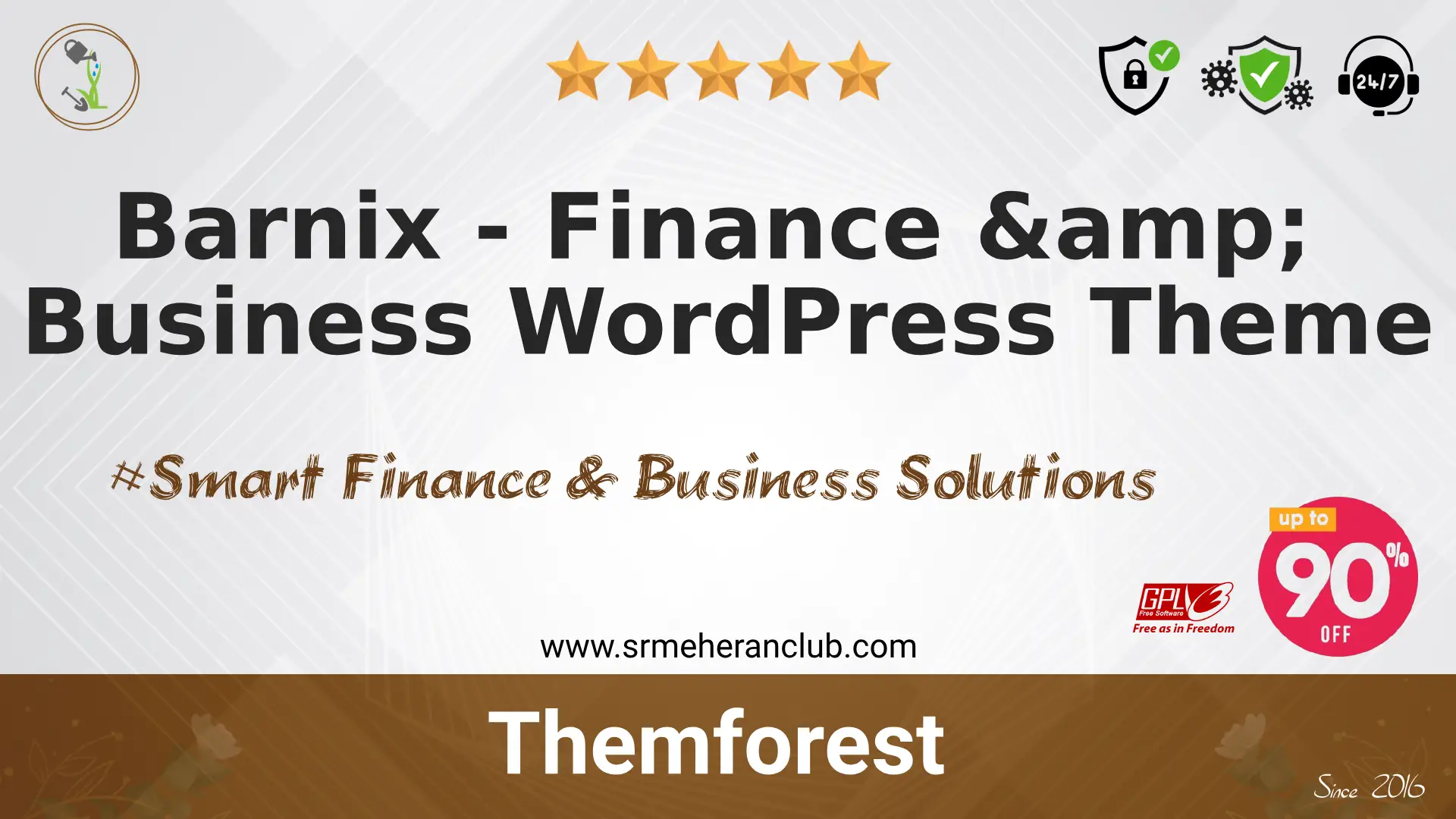 Barnix – Finance & Business WordPress Theme — Theme by Themeforest