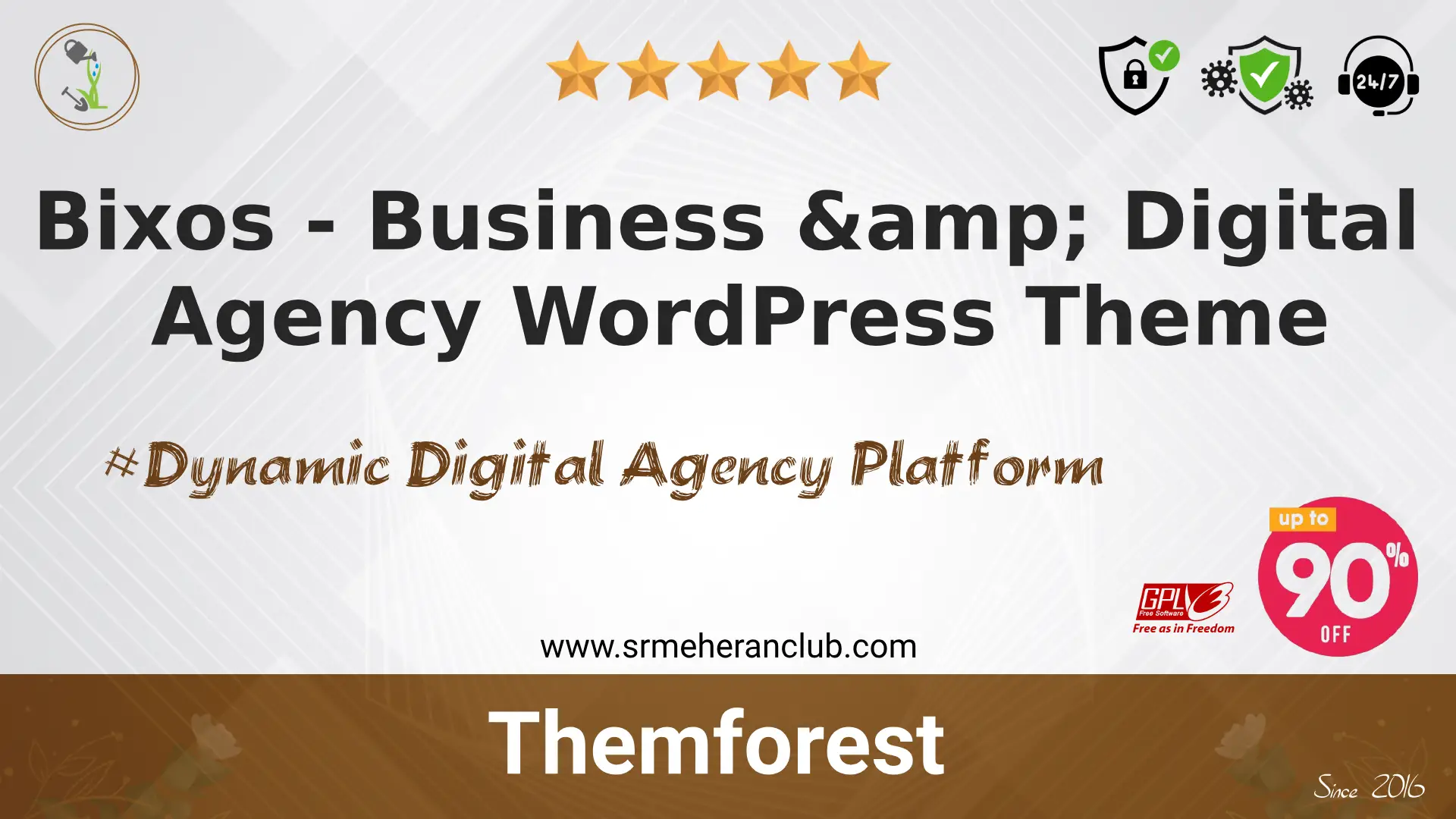 Bixos – Business & Digital Agency WordPress Theme — Theme by Themeforest