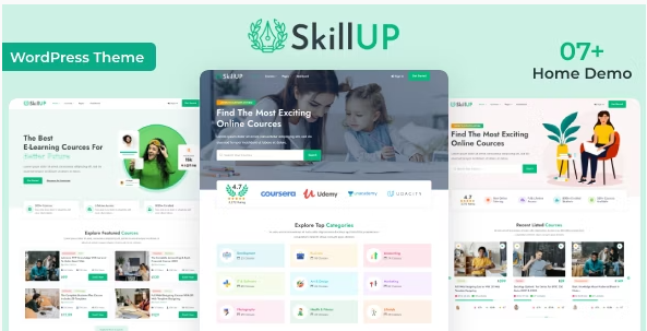 Product Image - SkillUp – Online Education WordPress Theme 1.0.15