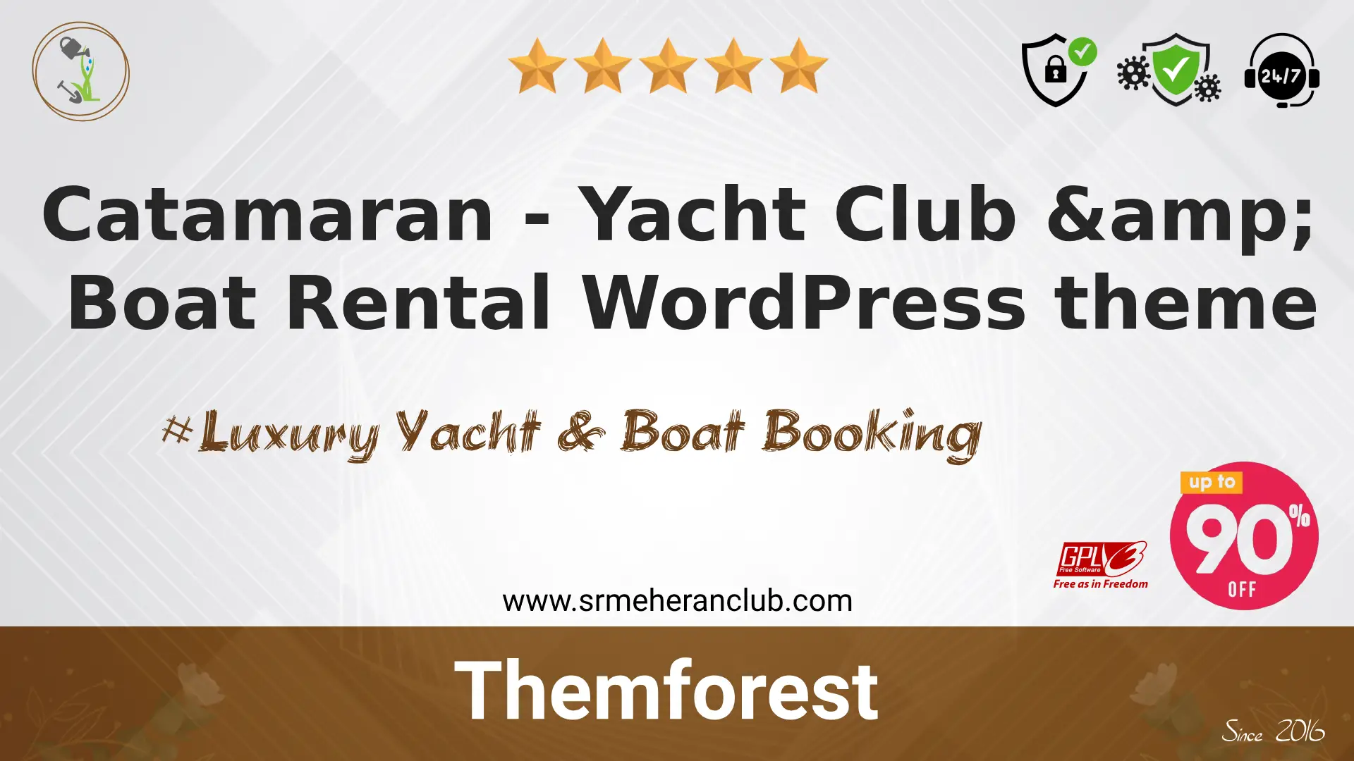 Catamaran – Yacht Club & Boat Rental WordPress theme