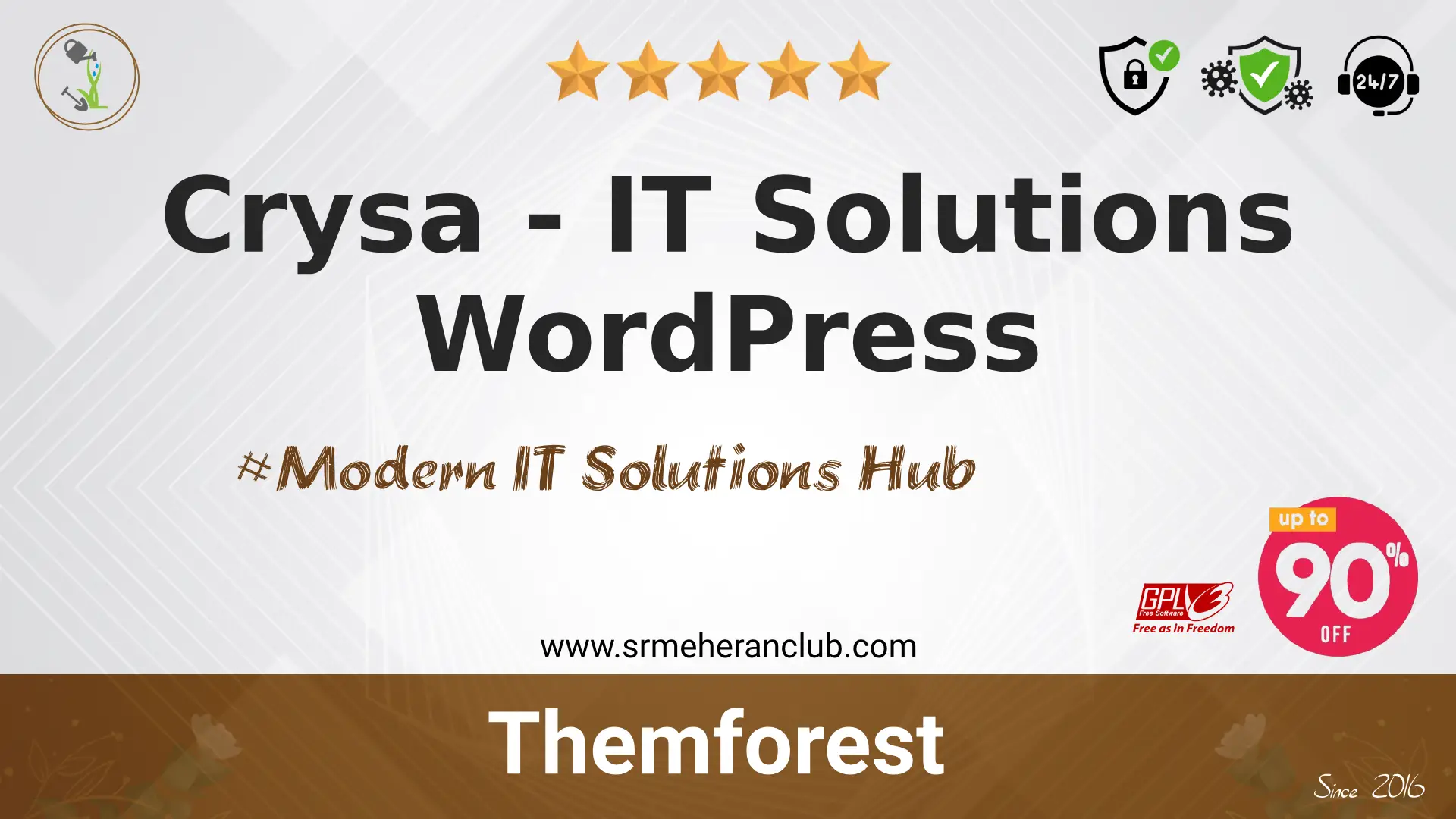 Crysa – IT Solutions WordPress — Theme by Themeforest