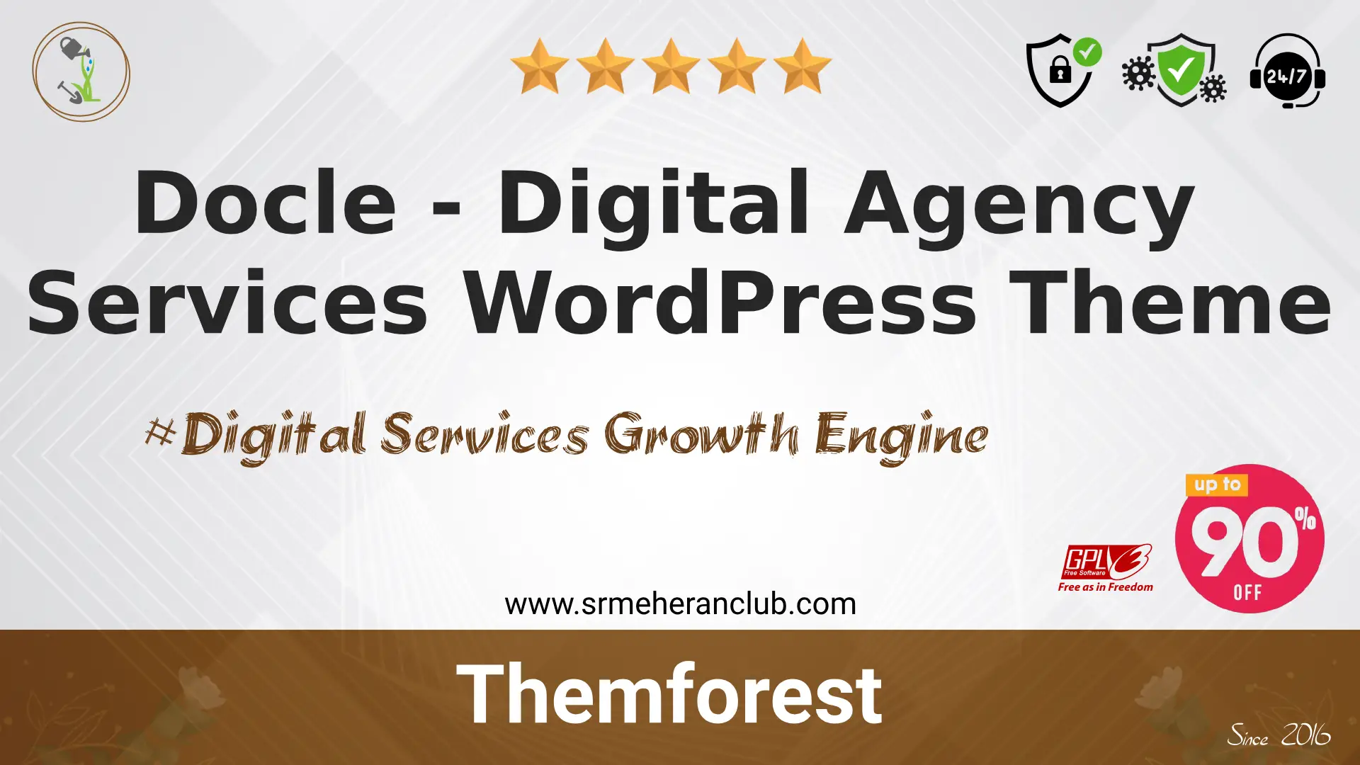 Docle – Digital Agency Services WordPress Theme — Theme by Themeforest