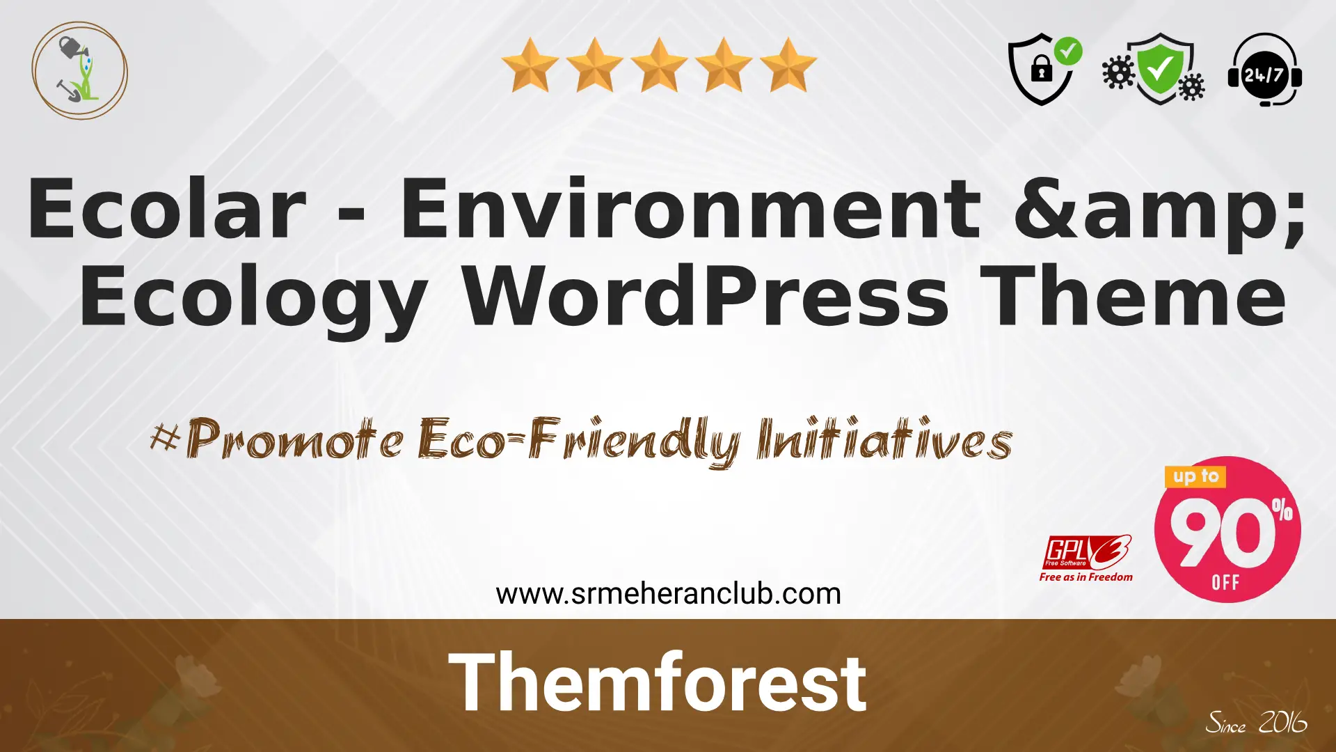 Ecolar – Environment & Ecology WordPress Theme — Theme by Themeforest