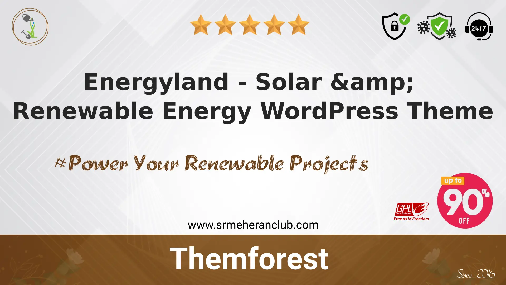 Energyland – Solar & Renewable Energy WordPress Theme — Theme by Themeforest