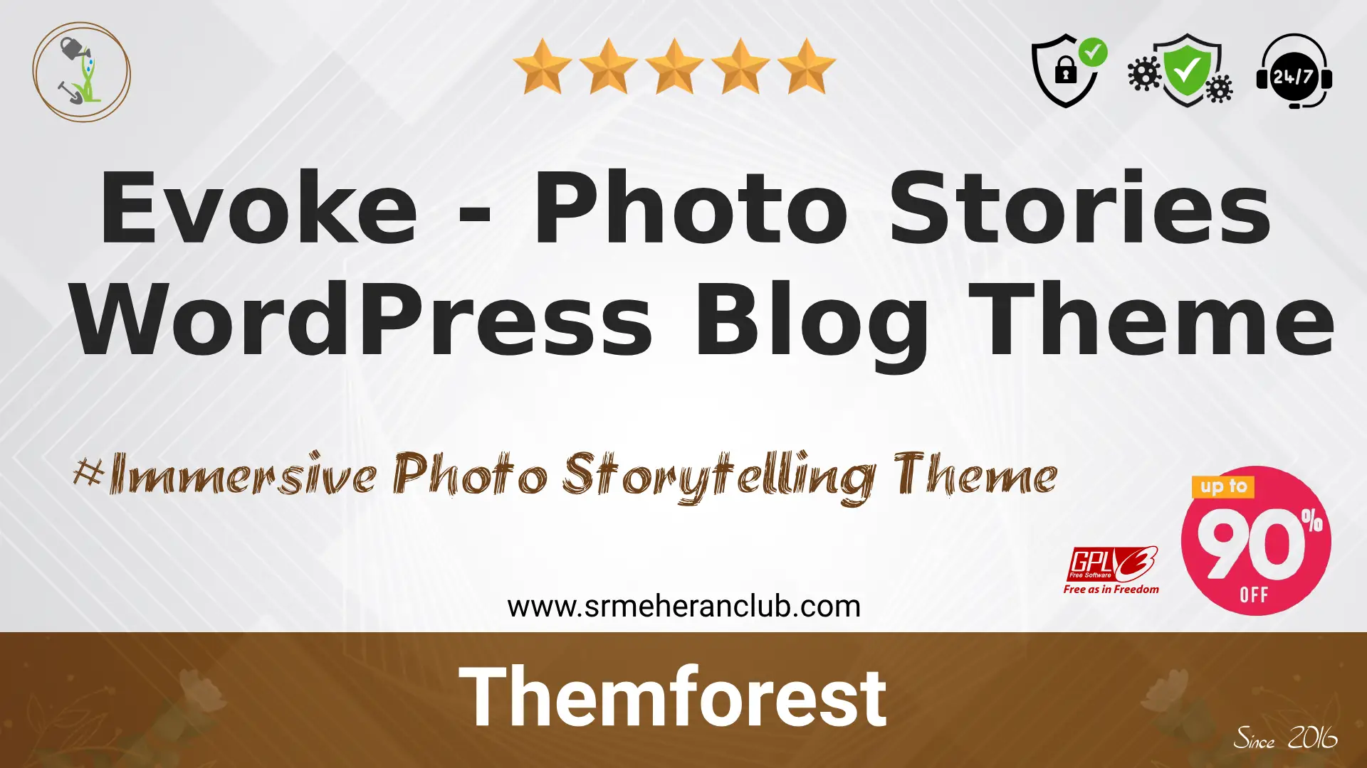 Evoke – Photo Stories WordPress Blog Theme — Theme by Themeforest