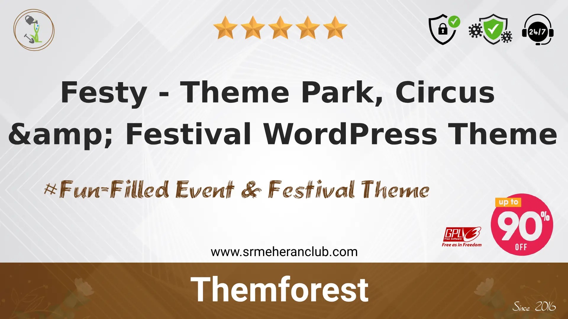 Festy – Theme Park, Circus & Festival WordPress Theme — Theme by Themeforest
