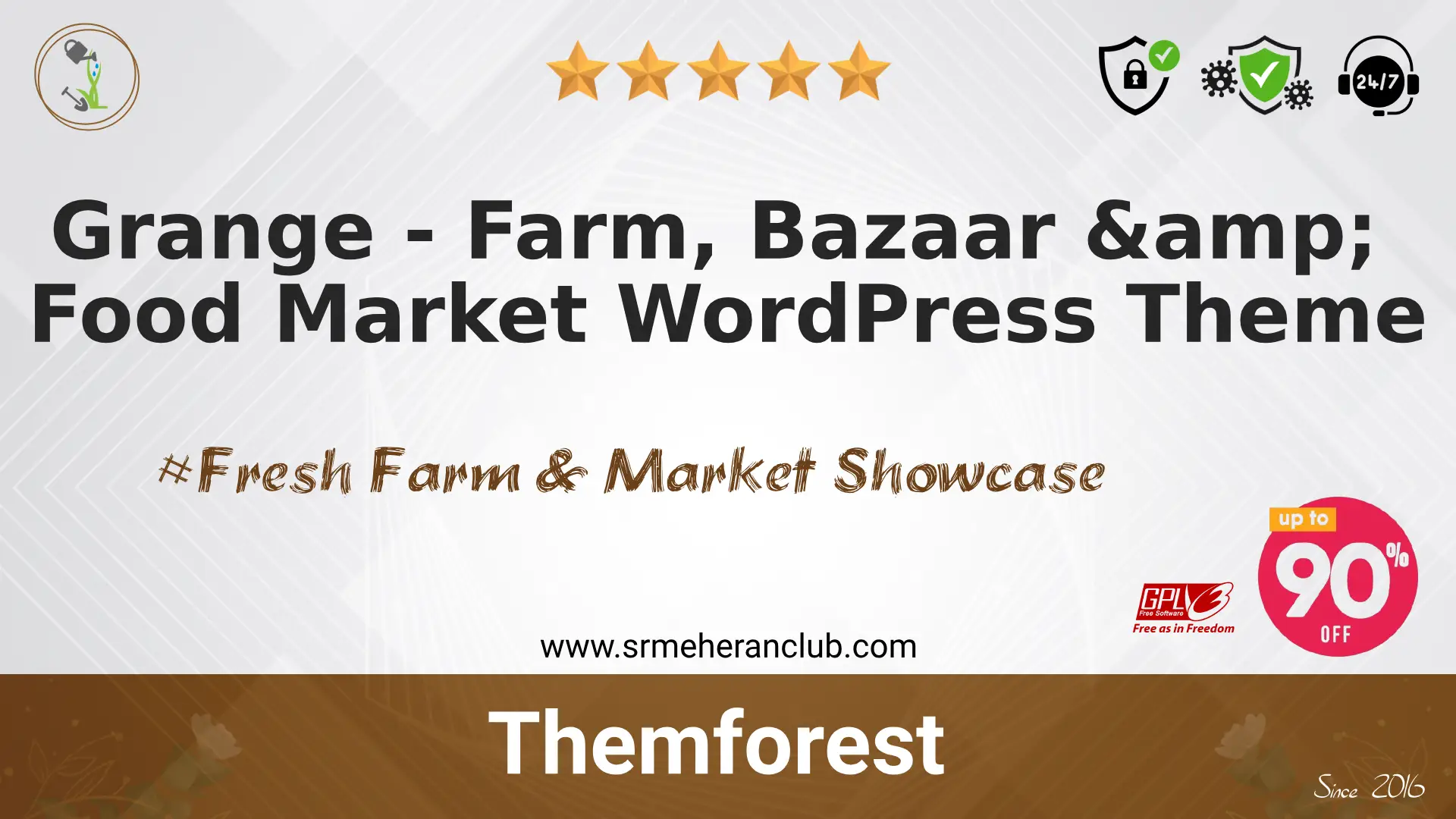 Grange – Farm, Bazaar & Food Market WordPress Theme