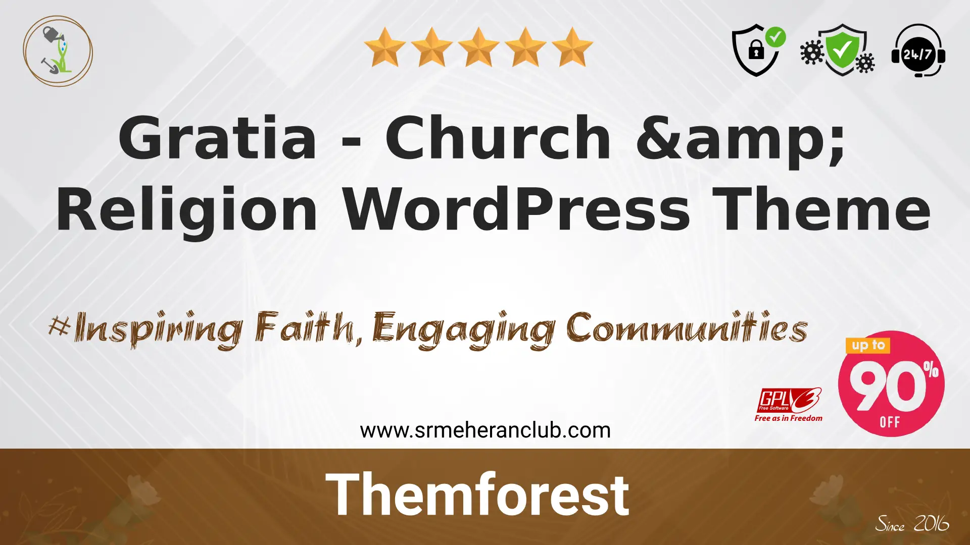 Gratia – Church & Religion WordPress Theme — Theme by Themeforest