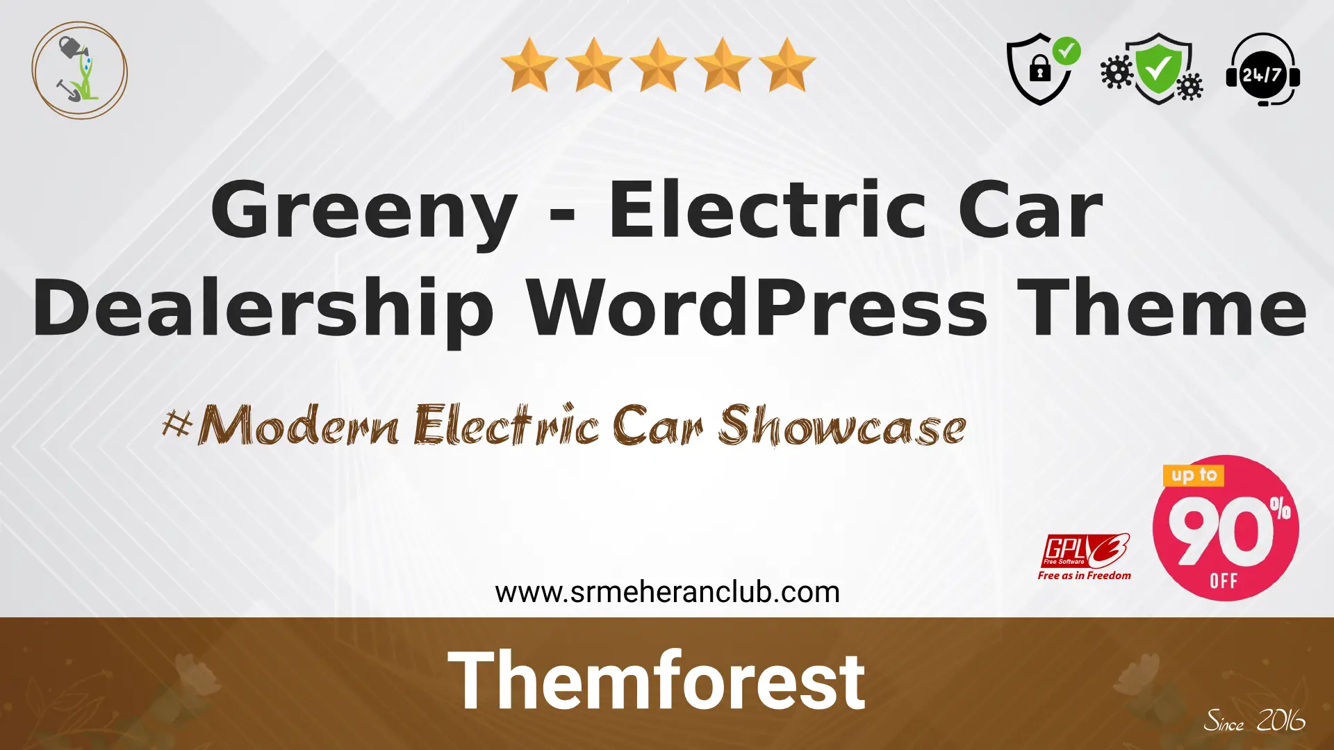 Greeny – Electric Car Dealership WordPress Theme — Theme by Themeforest