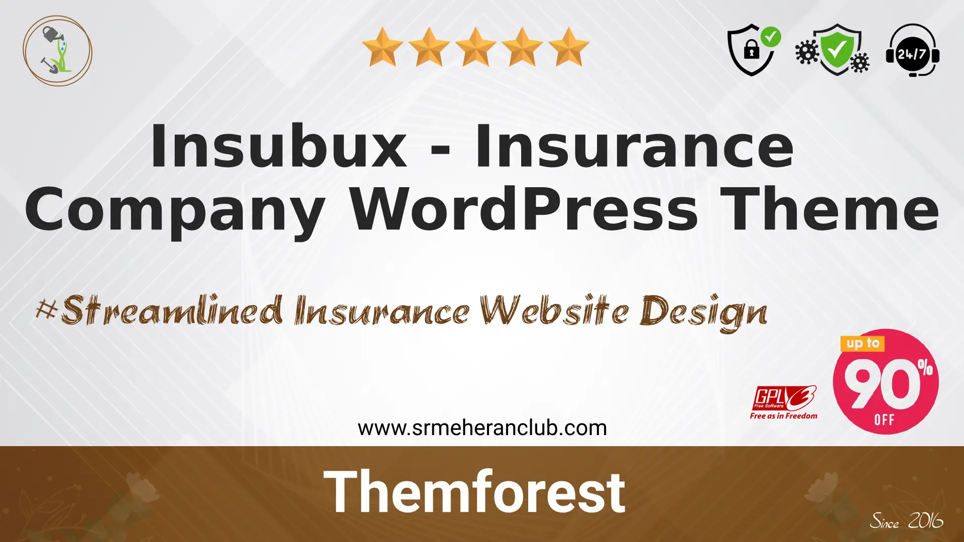 Insubux – Insurance Company WordPress Theme — Theme by Themeforest