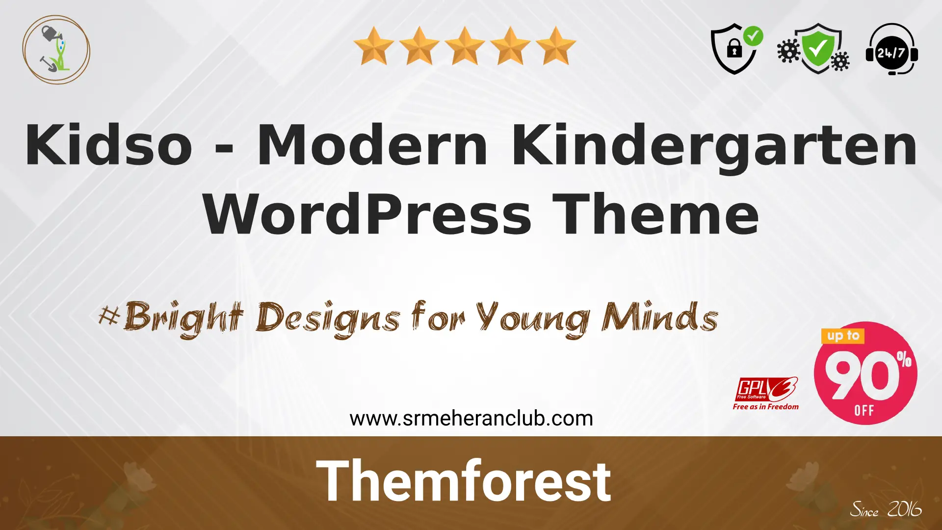 Kidso – Modern Kindergarten WordPress Theme — Theme by Themeforest