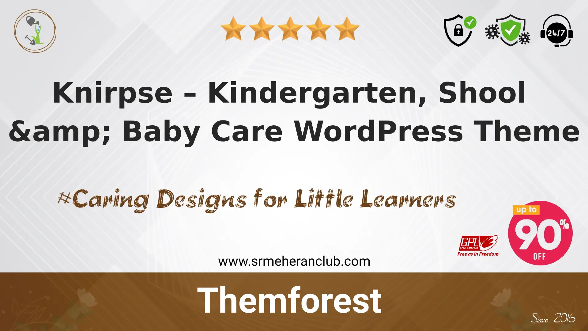 Knirpse – Kindergarten, Shool & Baby Care WordPress Theme — Theme by Themeforest
