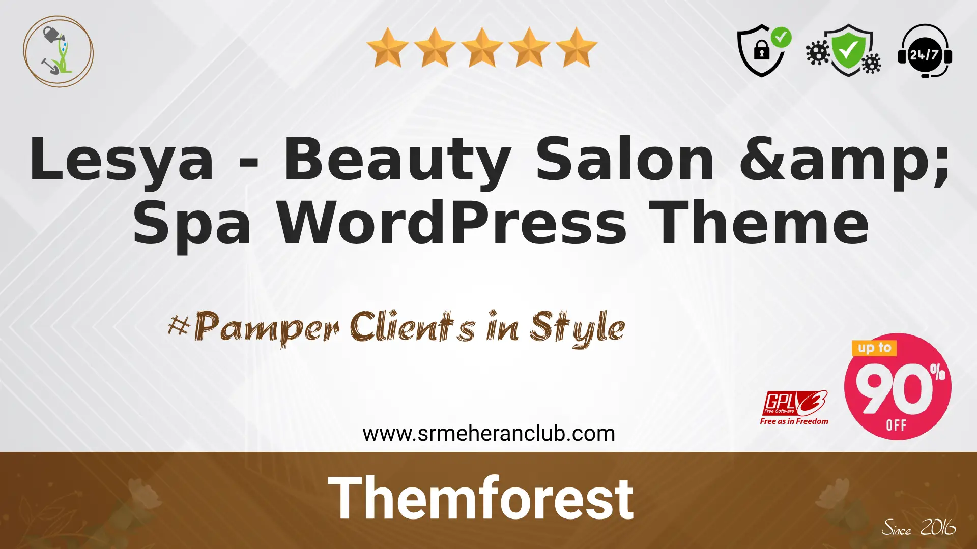 Lesya – Beauty Salon & Spa WordPress Theme — Theme by Themeforest