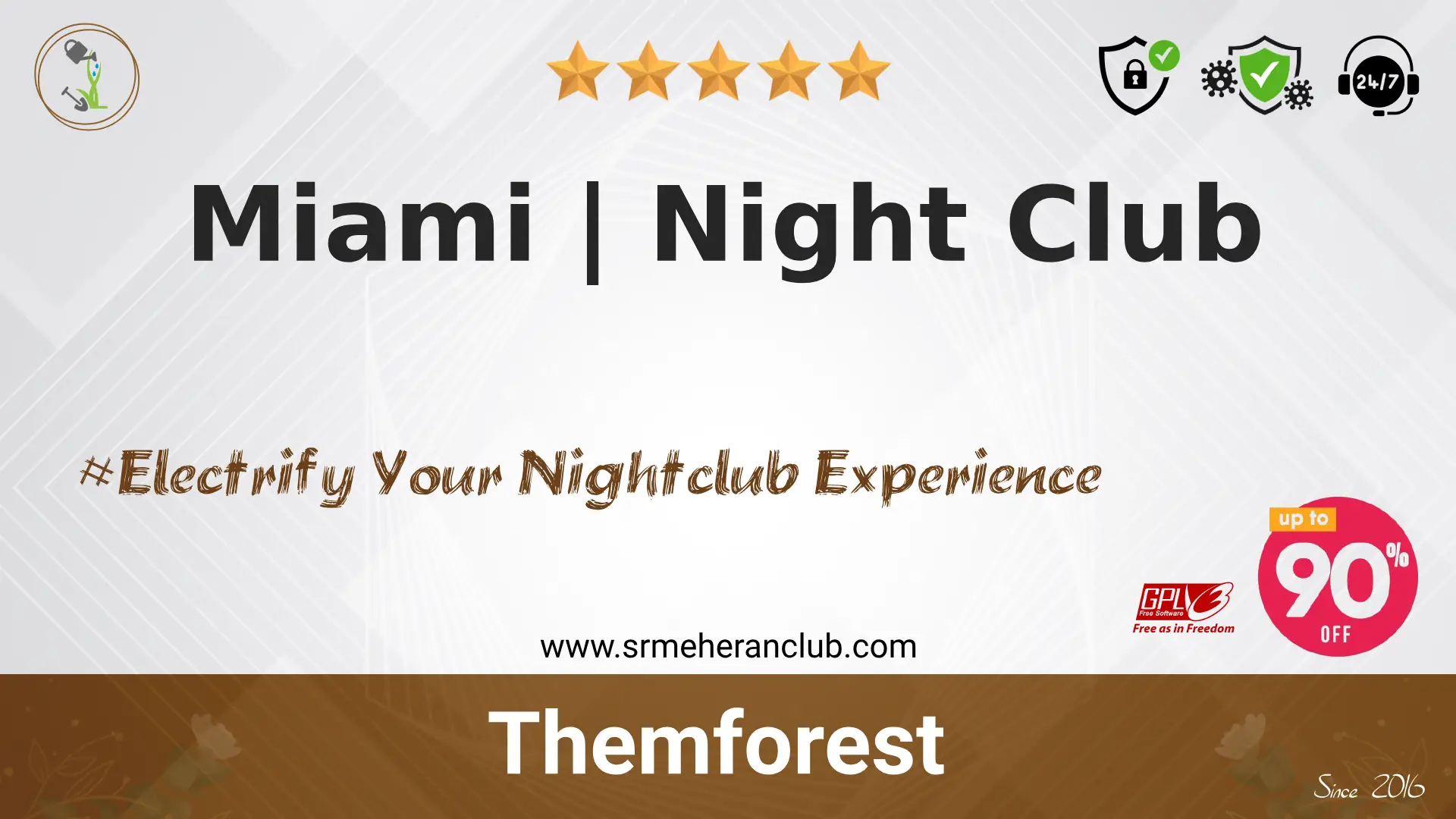 Miami | Night Club — Theme by Themeforest