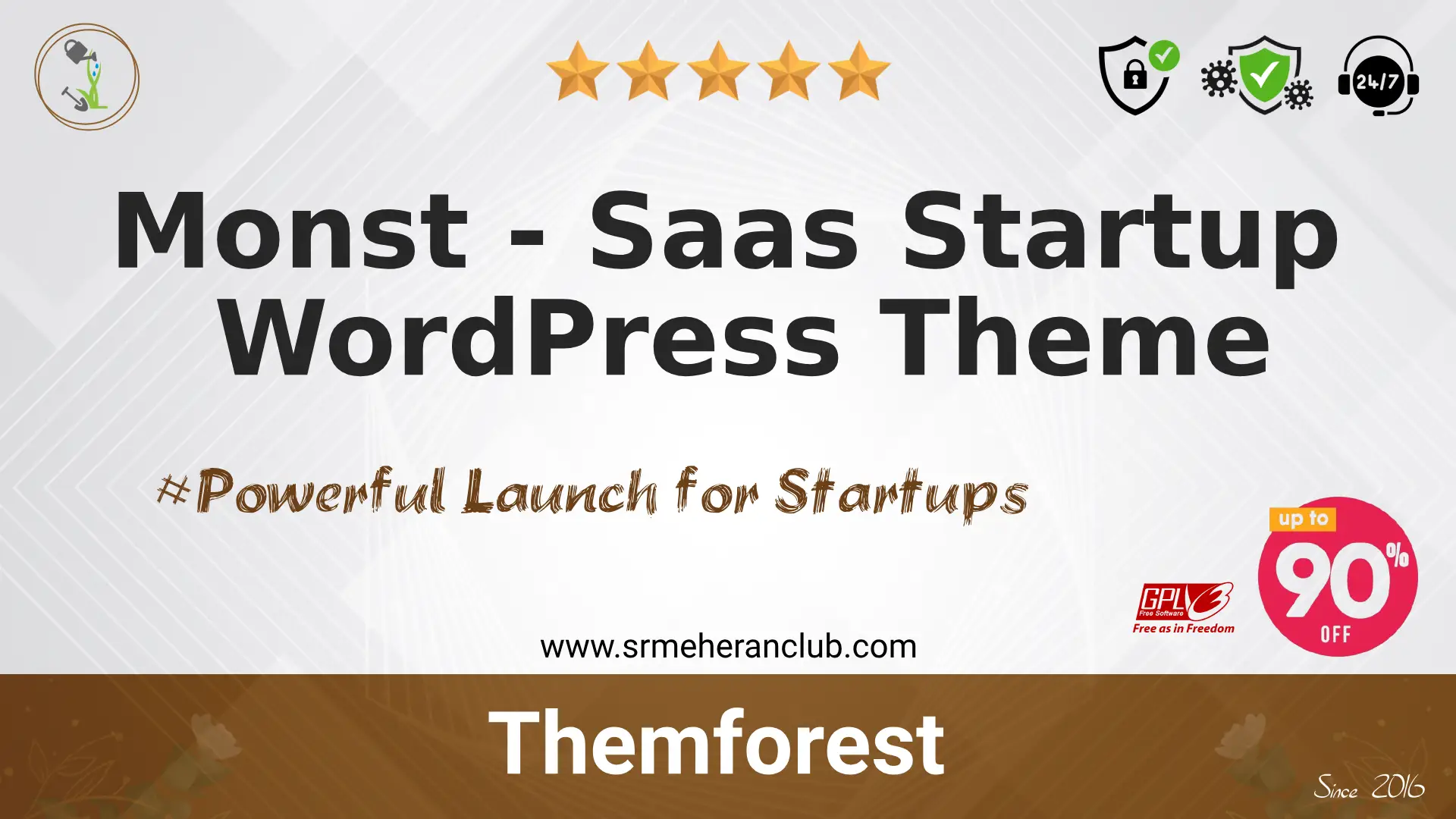 Monst – Saas Startup WordPress Theme