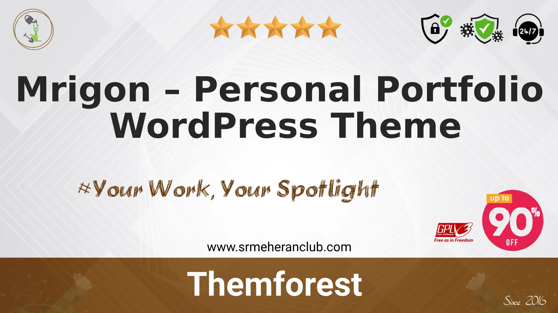 Mrigon – Personal Portfolio WordPress Theme — Theme by Themeforest