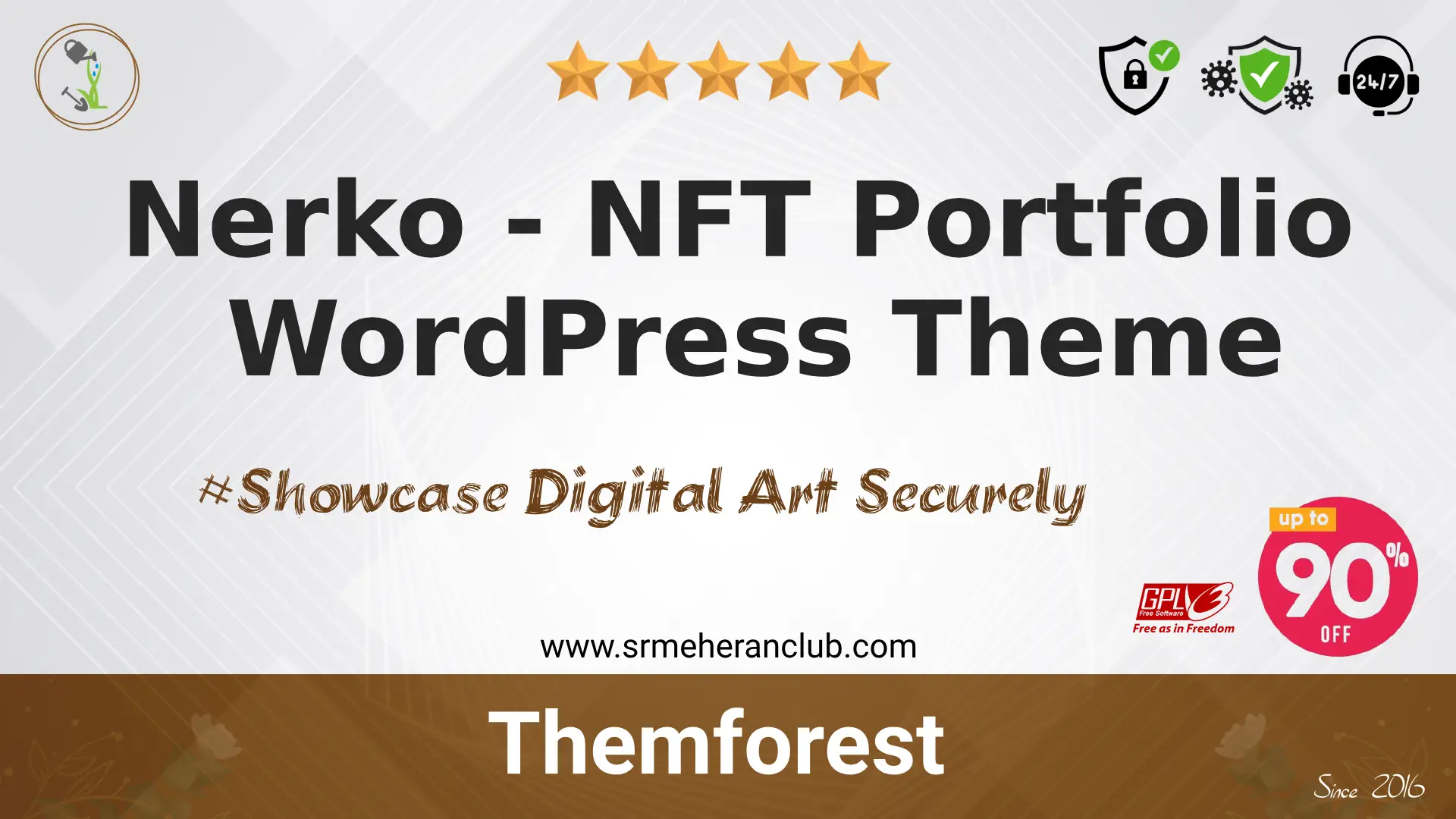 Nerko – NFT Portfolio WordPress Theme — Theme by Themeforest