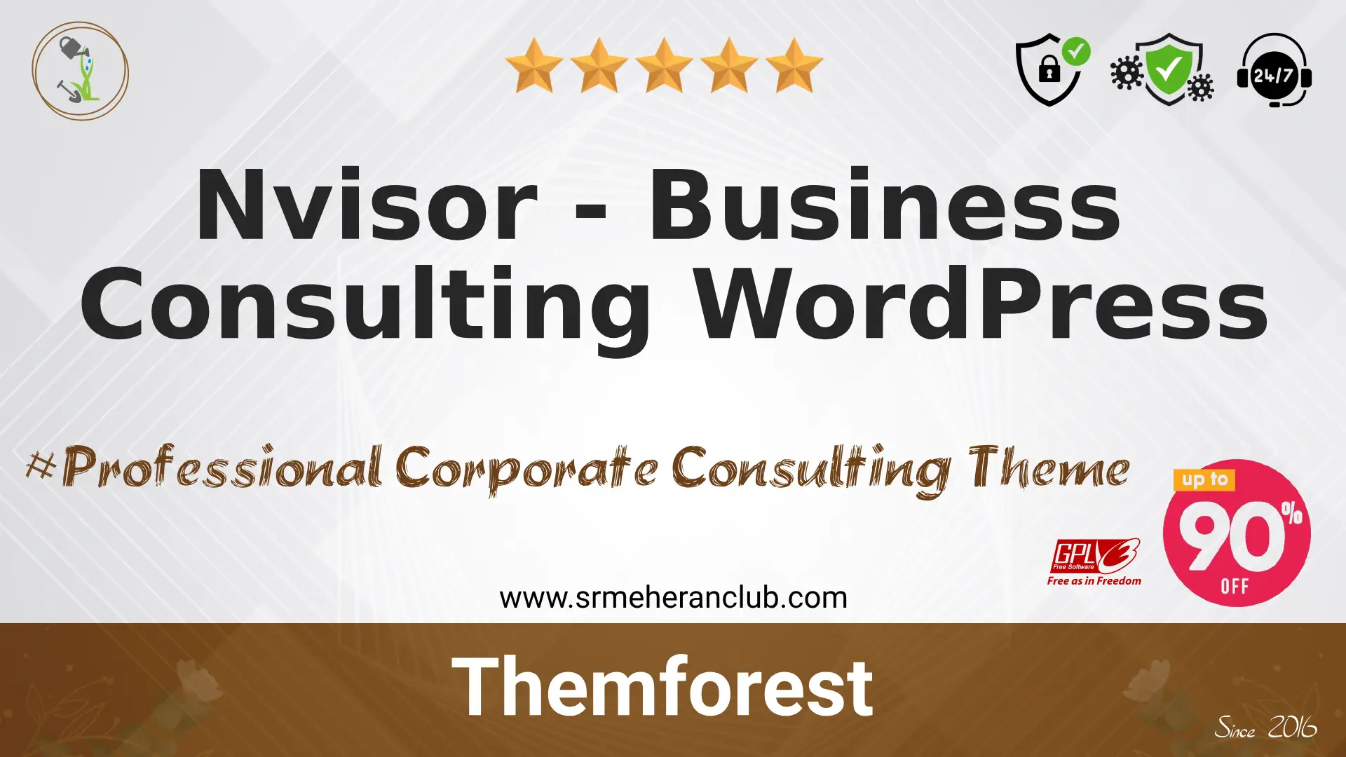 Nvisor – Business Consulting WordPress — Theme by Themeforest