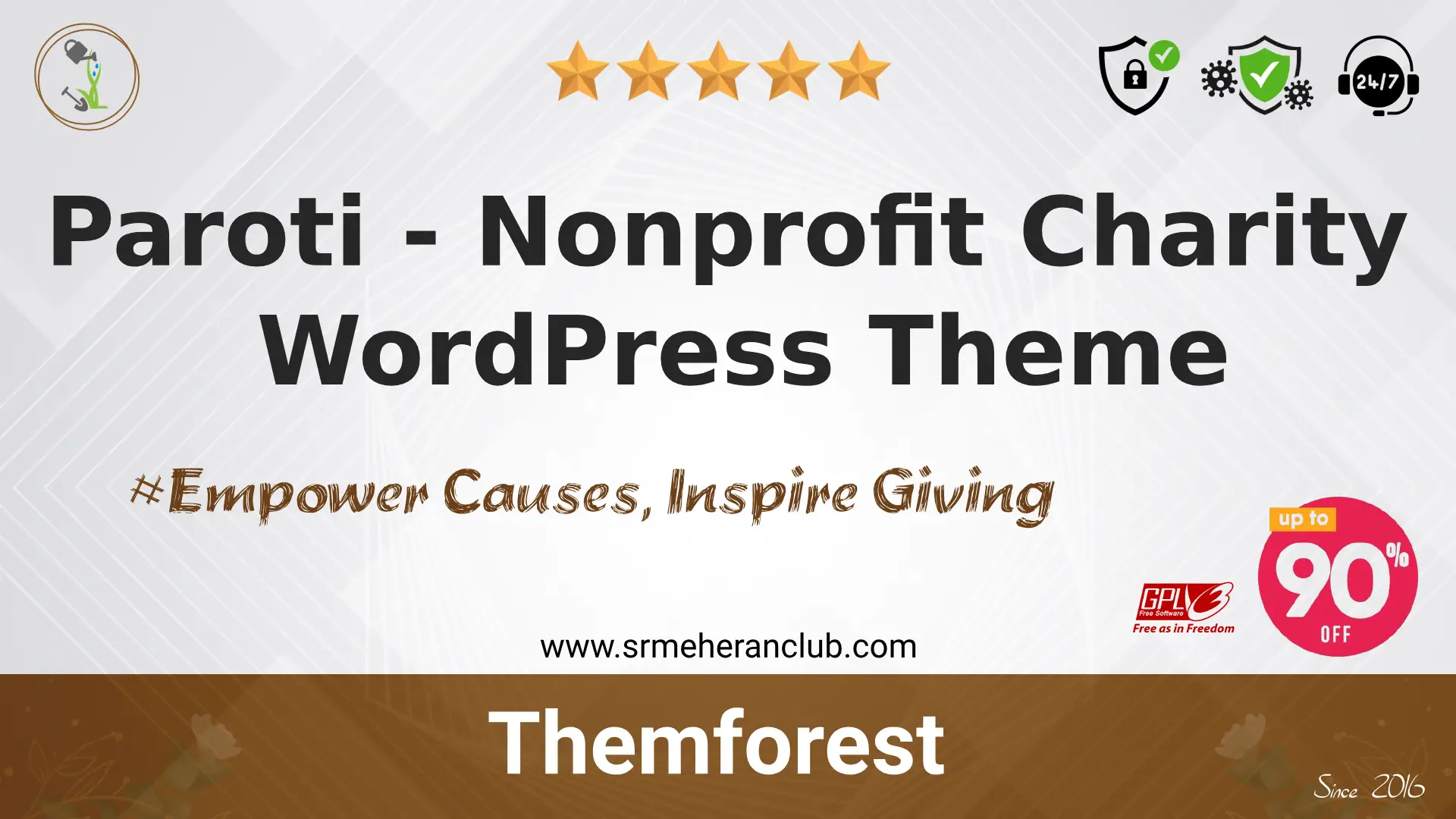 Paroti – Nonprofit Charity WordPress Theme — Theme by Themeforest