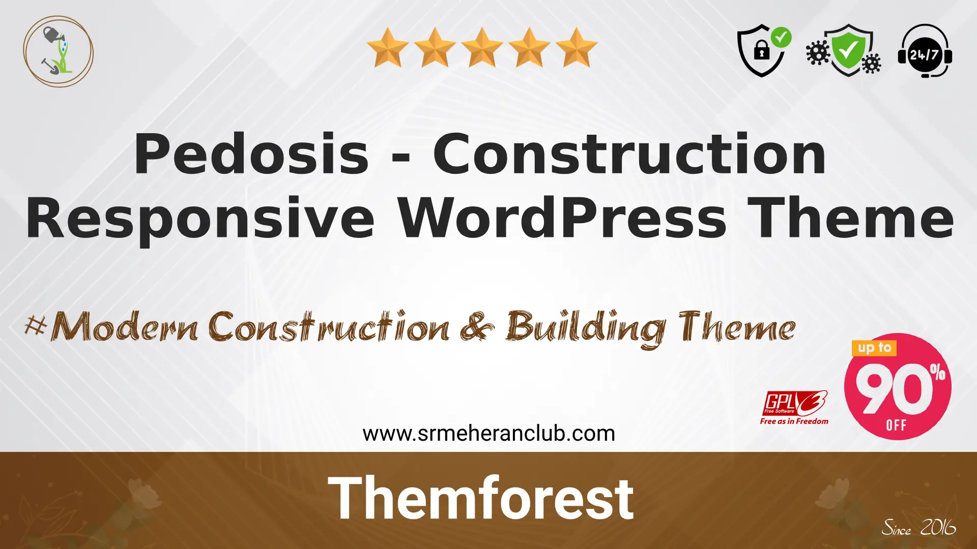 Pedosis – Construction Responsive WordPress Theme — Theme by Themeforest