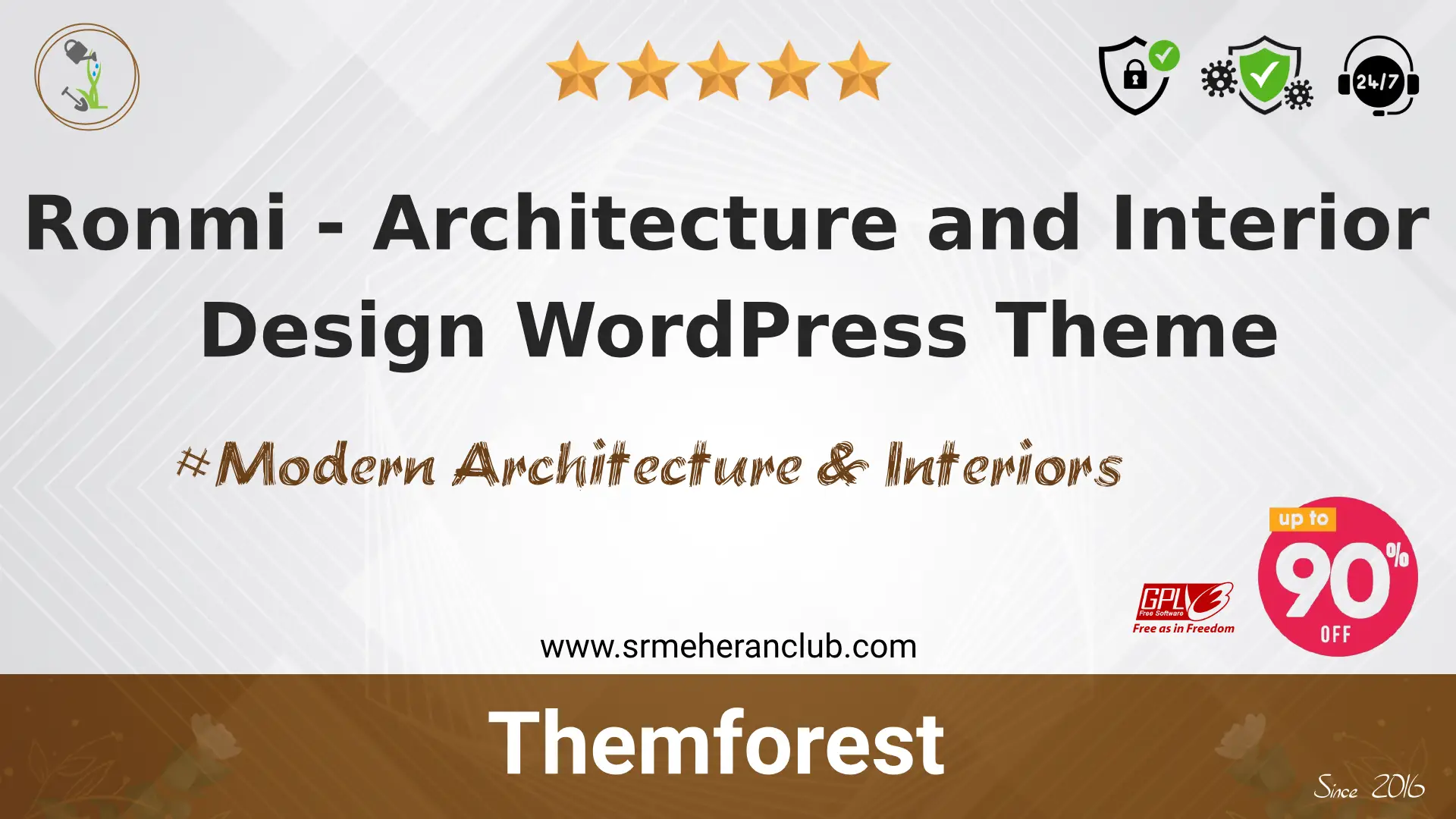 Ronmi – Architecture and Interior Design WordPress Theme — Theme by Themeforest