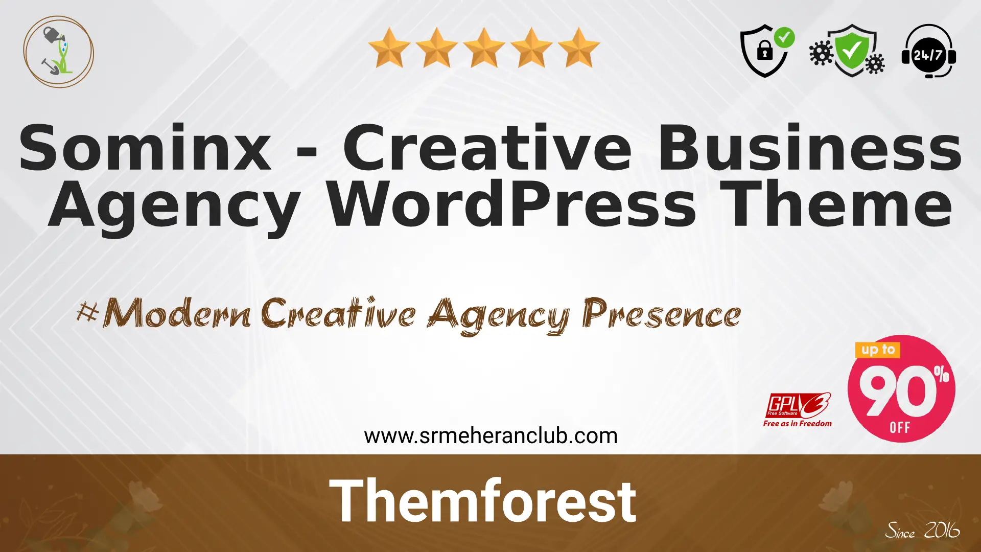 Sominx – Creative Business Agency WordPress Theme — Theme by Themeforest