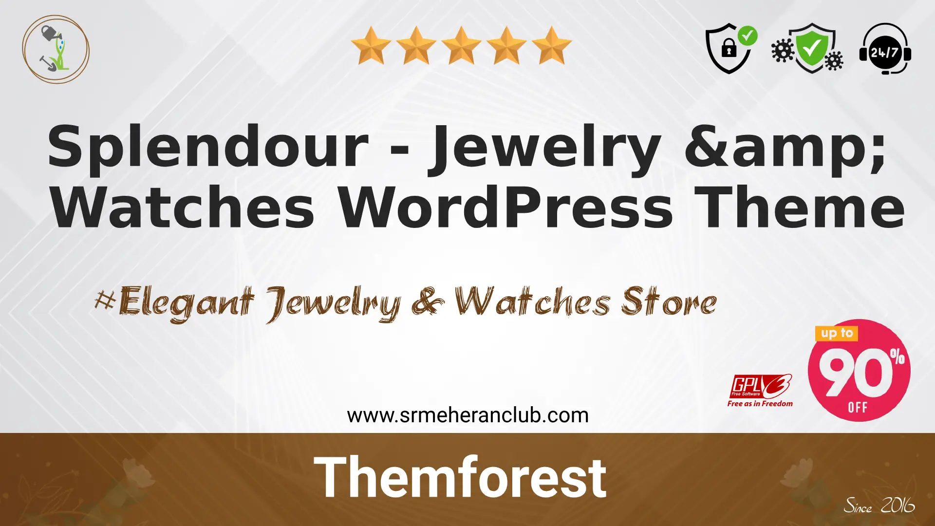 Splendour – Jewelry & Watches WordPress Theme — Theme by Themeforest