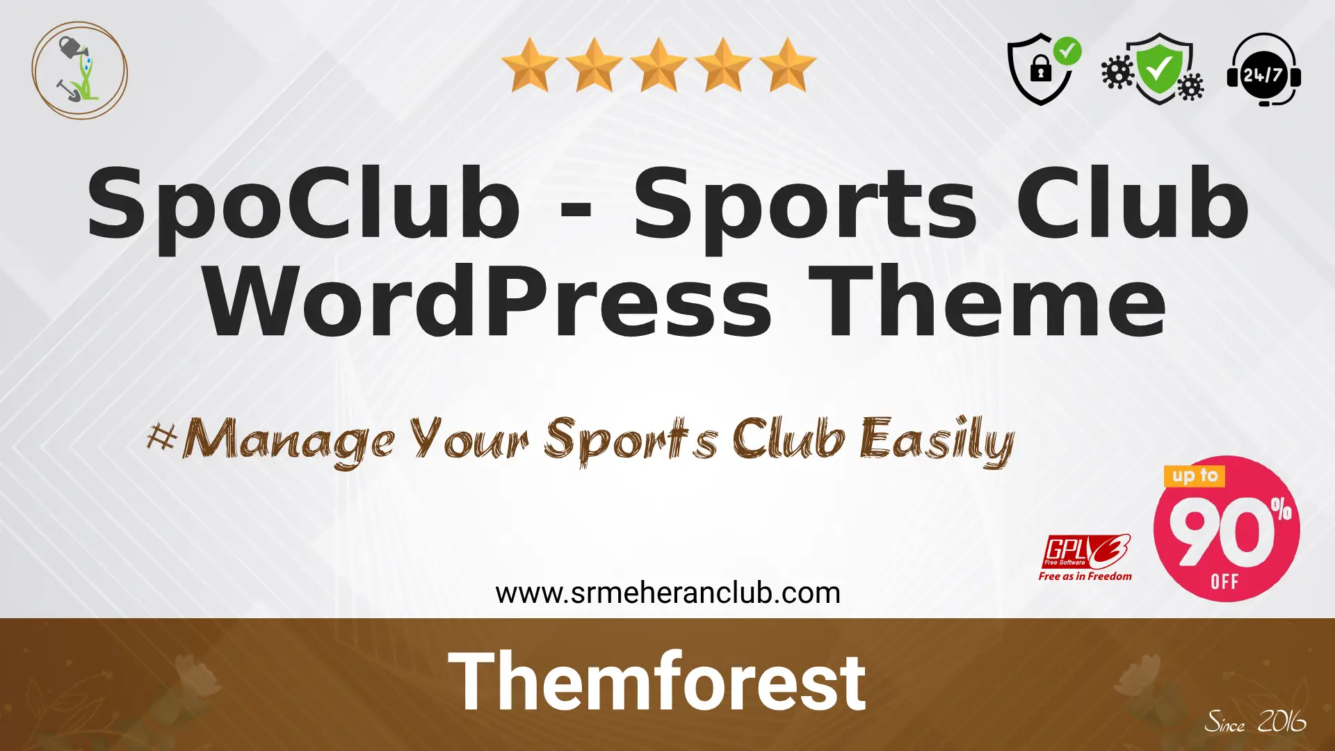 SpoClub – Sports Club WordPress Theme — Theme by Themeforest