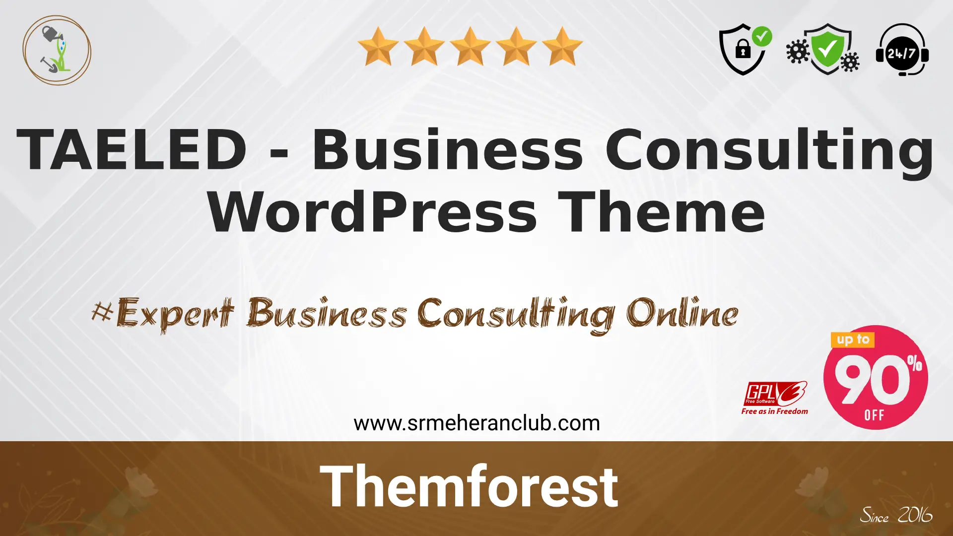 TAELED – Business Consulting WordPress Theme — Theme by Themeforest