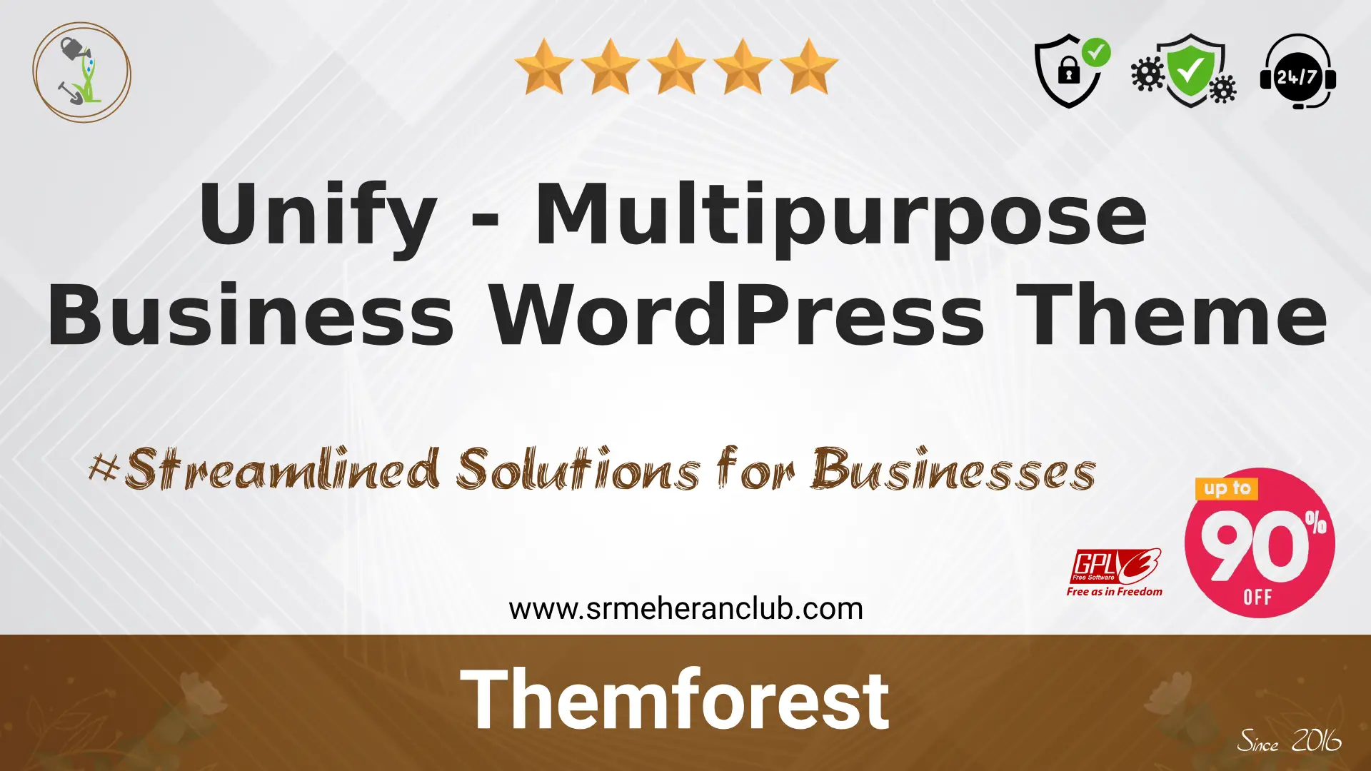 Unify – Multipurpose Business WordPress Theme — Theme by Themeforest