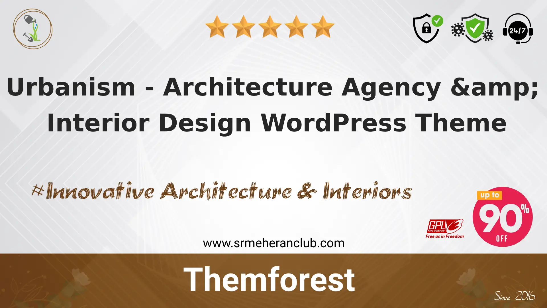 Urbanism – Architecture Agency & Interior Design WordPress Theme — Theme by Themeforest