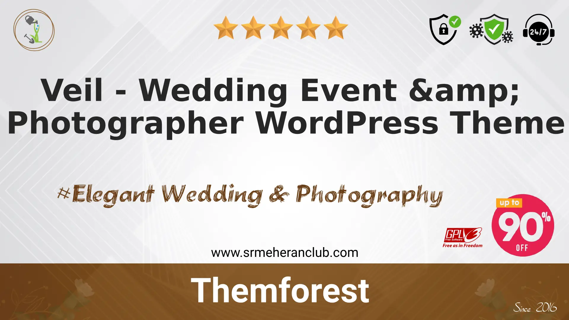 Veil – Wedding Event & Photographer WordPress Theme