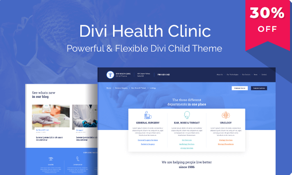 Product Image - WP Zone – Divi Health Clinic 1.0.7