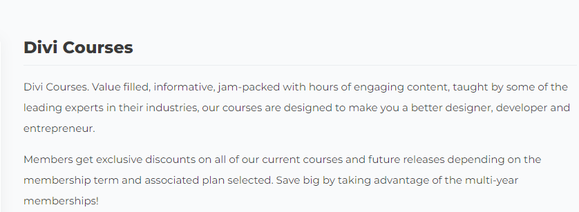 WP Zone – Divi Courses