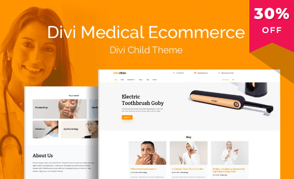 WP Zone – Divi Medical Ecommerce