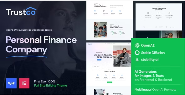 Insurance Ancora - Finance Theme