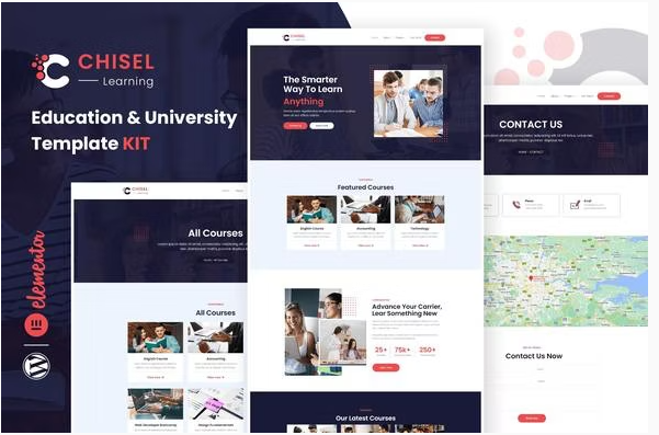Product Image - Chisel – Education & University Elementor Template Kit