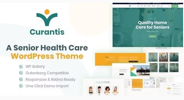 Curantis - Medical Care and Nursing WordPress