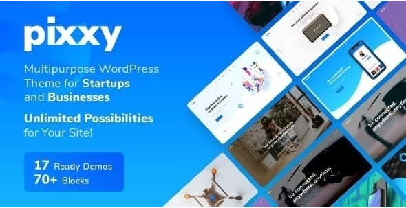 Pixxy - Landing Page