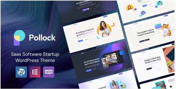 Pollock - Saas Software Startup WordPress Theme