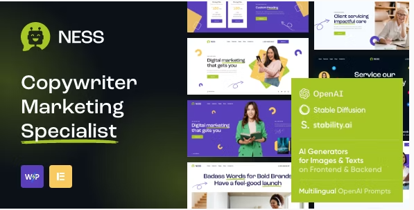 Product Image - Ness – Marketing Agency & SMM WordPress Theme 1.4.0