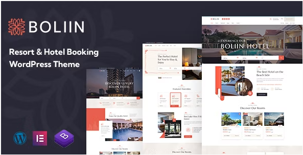 Boliin - Resort & Hotel Booking WordPress Theme