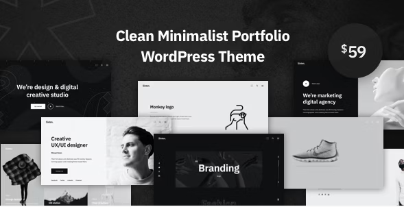 Sixten - Minimalist Portfolio WordPress Theme