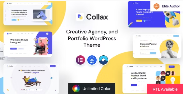 Collax - Creative Agency WordPress Theme