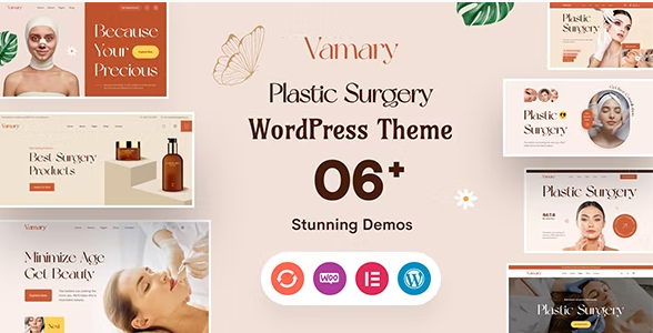 Vamary - Plastic Surgery WordPress Theme