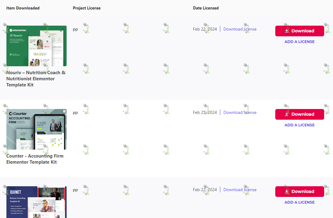 Nouriv Nutrition Coach & Nutritionist Elementor Template Kit download